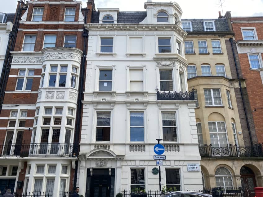 Mayfair Office Space - 45 Charles Street