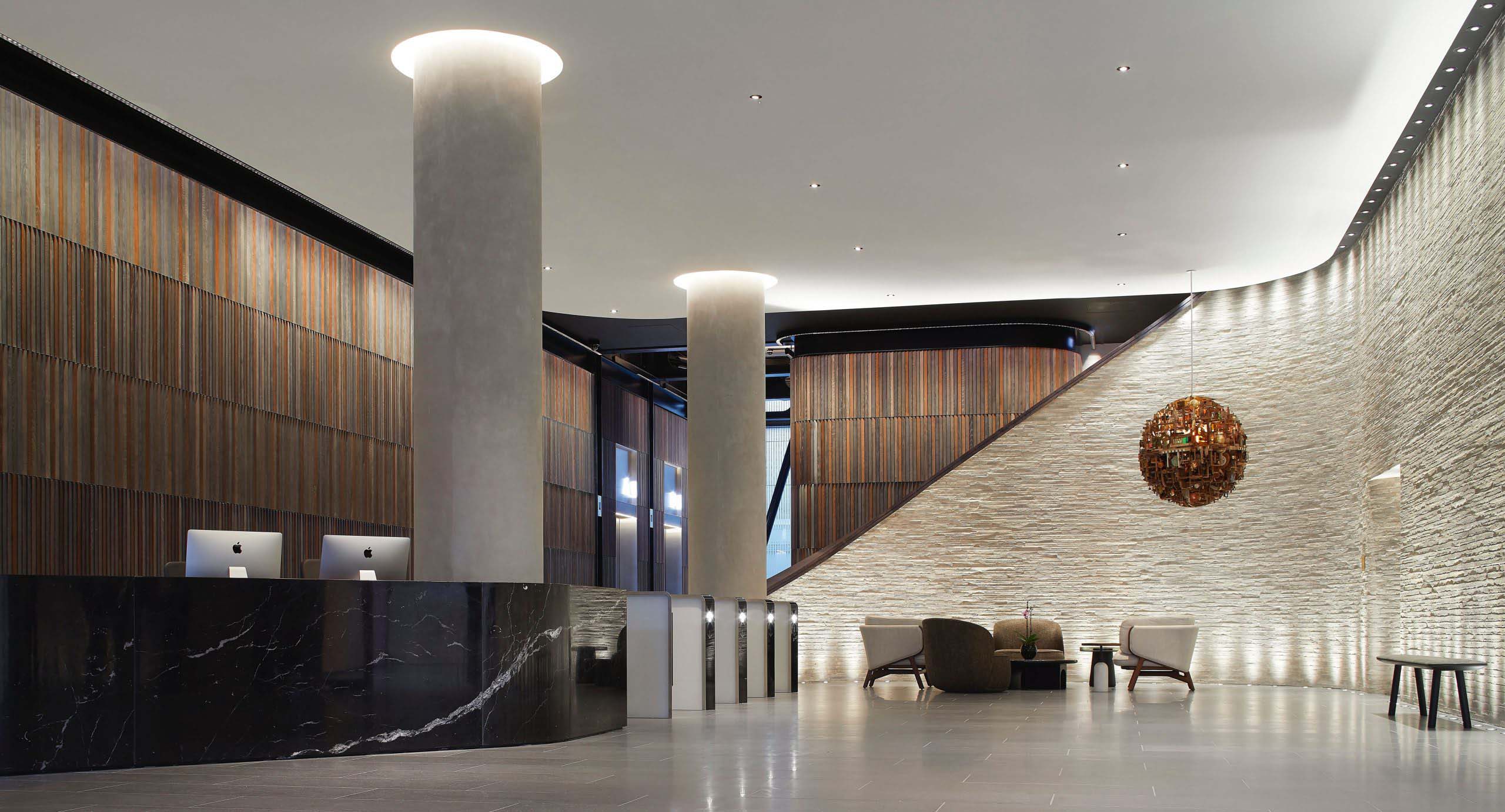 The Kensington Building reception