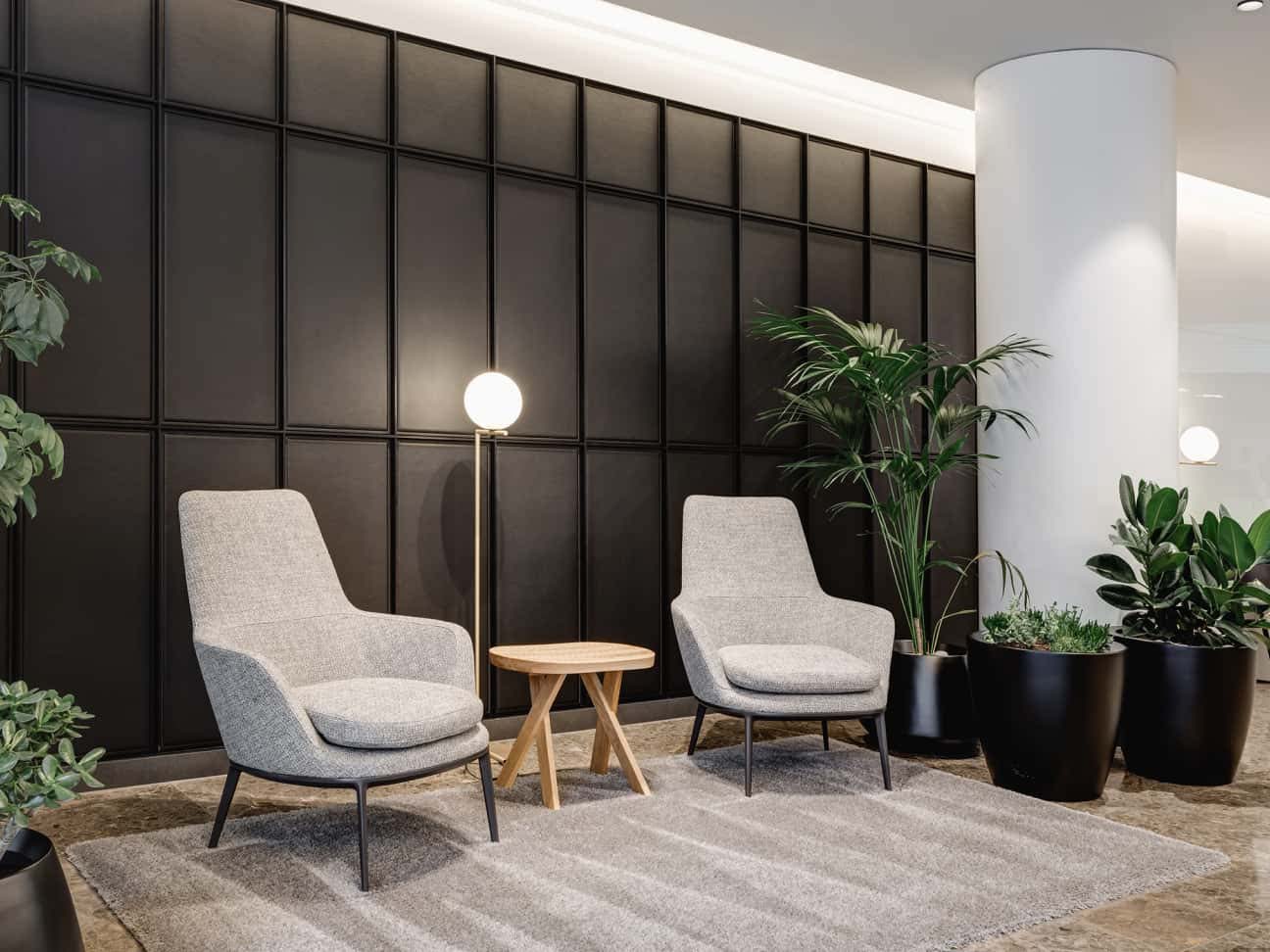 one curzon street waiting area